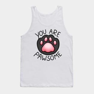 You are pawsome Tank Top